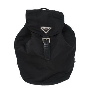 😍 PRADA Vela Black Nylon Small Backpack 💯 AUTH‼️